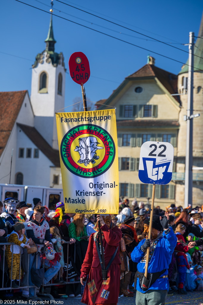 Güdis-MO; Luzerner Fasnacht 2025