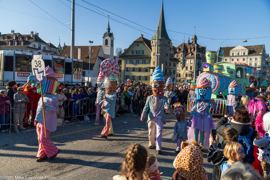 Güdis-MO; Luzerner Fasnacht 2025