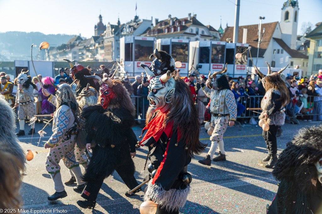 Güdis-MO; Luzerner Fasnacht 2025