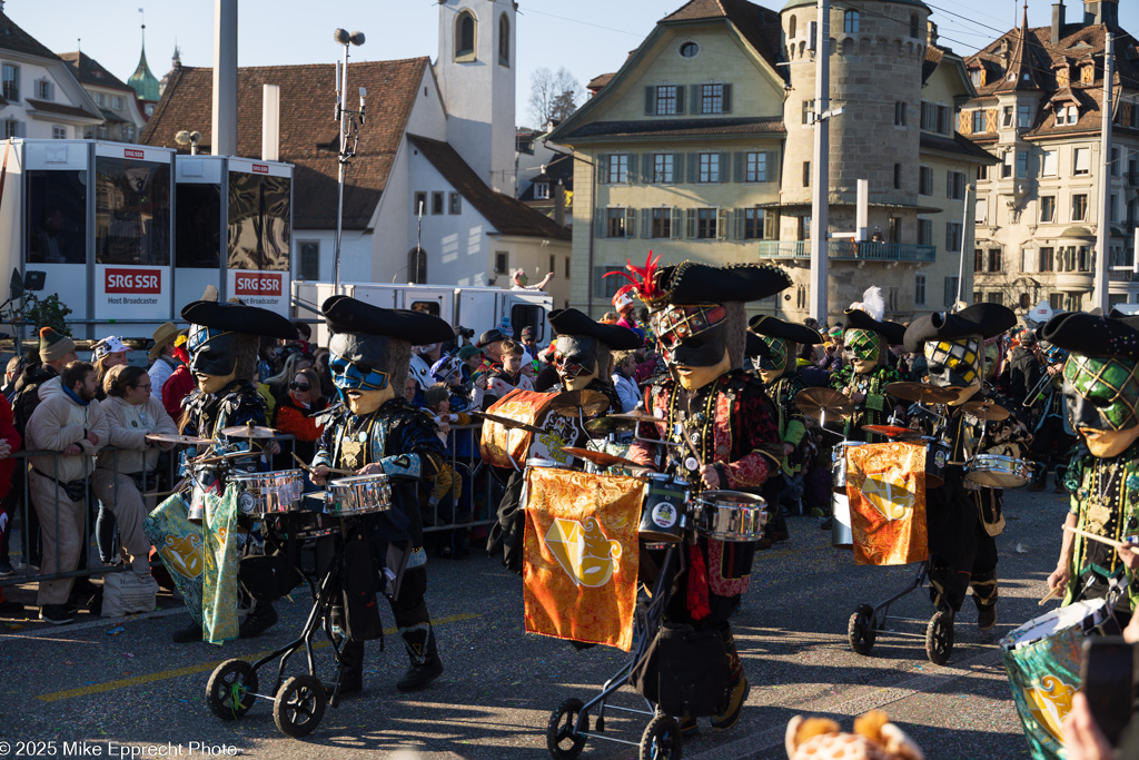 Güdis-MO; Luzerner Fasnacht 2025