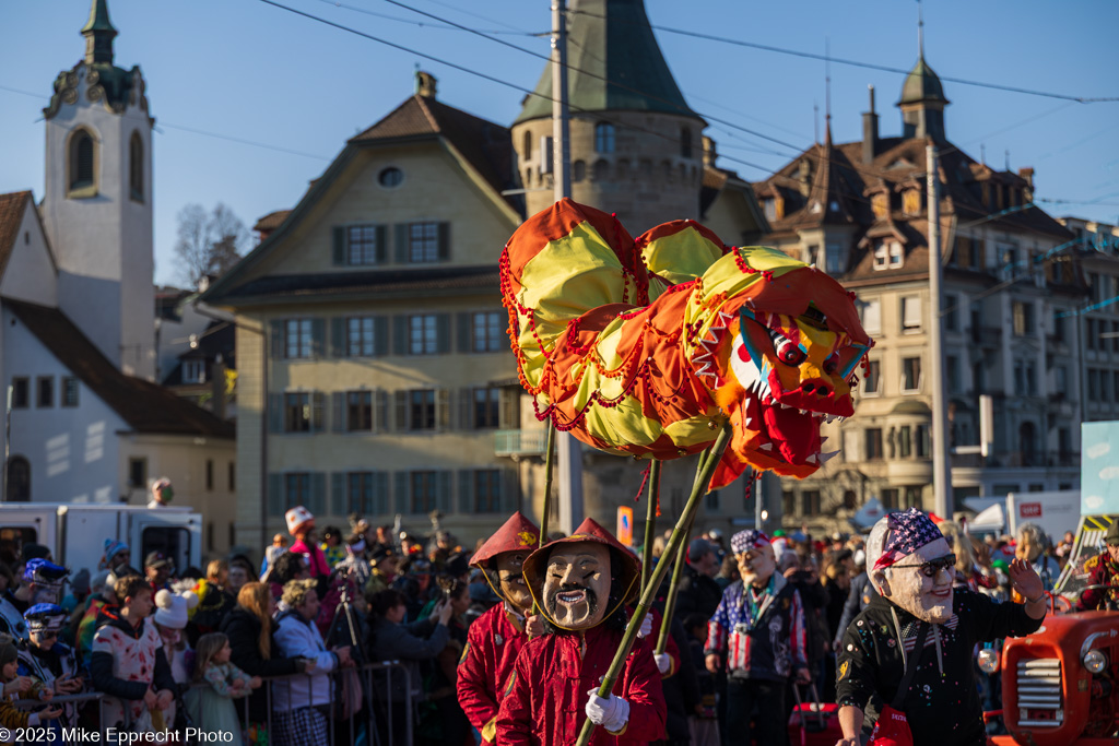 Güdis-MO; Luzerner Fasnacht 2025