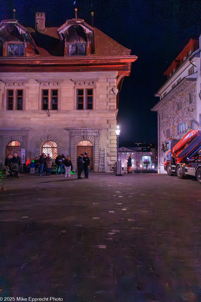 Guuggerbaum Fällen; Luzerner Fasnacht 2025